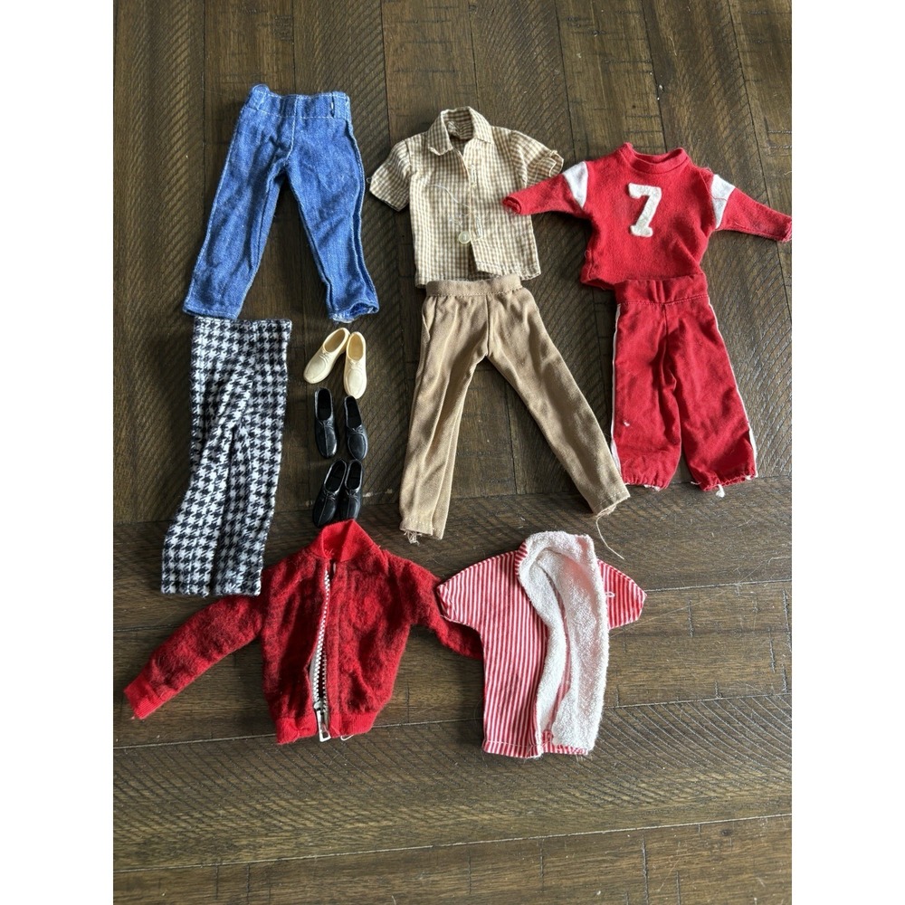 VTG Ken Doll Male British Crown Colony Hong Kong‎ Clothing Accessory Shoes Lot